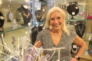 Nancy Fleming, Manages Gift Shop