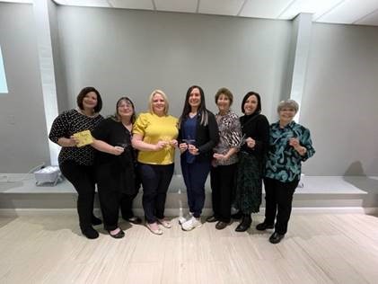 Seven Lutheran SeniorLife employees were recently honored at the Sixth Annual Butler County Health Care Consortium, held at The Atrium in Prospect, PA.